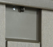 LIFETIME 60215 - Baúl para jardín ultrarresistente 150x72x69 cm UV100 marrón