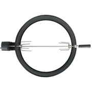 Kit De Anillo Asador De Barbacoa Negro 57 Cm Vidaxl
