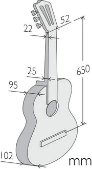 Alhambra 4P Guitarra Clasica