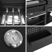 Barbacoa De Gas Vesuvio Duo - 3 Quemadores + Plancha 3 Quemadores