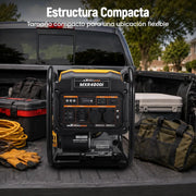 maXpeedingrods 3800W inverter generador portátil gasolina con two 230V/USB