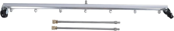 39.37in Limpiador de bajos, escoba de agua para lavado de suelos y coches con varilla extensible de 2 piezas, accesorio de acero inoxidable para hidrolimpiadora, (para piso)