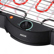 Barbacoa Eléctrica 2000w, Con Bandeja Desmontable Jocca