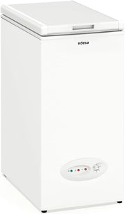 Edesa Congelador Horizontal EZH-0611, Altura 0.84 m, Termostato Ajustable, Fácil Limpieza, Alarma Integrada, Bajo Nivel Sonoro, Gran Capacidad 59 l, Potencia 60W, Color Blanco