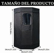 Sauna Tienda Campaña Para Sauna, Cabina Sauna Generador Sauna Vapor Tienda Sauna Portátil Aire Libre Temporizador Y 9 Niveles Temperatura Con Sauna Vapor Olla Vapor 3L Silla Plegable Control Remoto