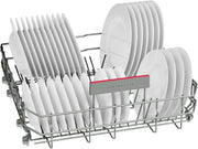 Bosch - Lavavajillas Libre Instalación, 60 cm, Serie 4, Home Connect, Motor EcoSilence, Acero, SMS4EMI06E