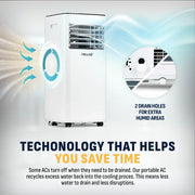 2025 Newair® Aire Acondicionado Portátil Compacto – 10 000 BTU