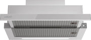 Cata Campana Extractora TFH 6830 GWH 6 Niveles de Extracción Panel de Control Táctil Nivel Sonoro 46 db Motor Extra Silencioso Iluminación LED Interior Blindado Fácil Limpieza Ancho 60 cm Color Blanco
