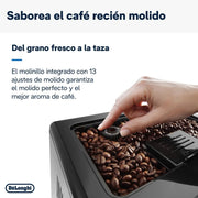 De'Longhi Eletta Evo - Cafetera Superautomática 6 Bebidas Negro