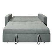 2026 Sofá Cama De 2 Plazas Modelo Vienna Con Reposabrazos, Gris, Diseño Moderno, Práctico Y Funcional