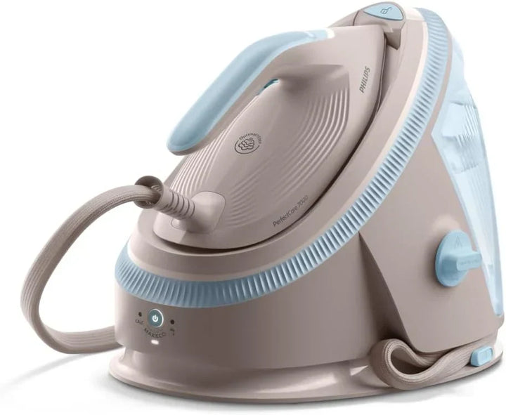 Philips PerfectCare Series 7000 Ironing Center – Steam Stroke 600 g, Pressure 8.5 Bar, OptimalTEMP, SteamGlide Elite Sole, Removable Reservoir 1.5L, Vertical Ironing, Easy De-Calc (PSG7200/60)