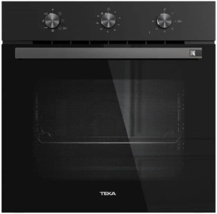 TEKA Horno Multifunción 60cm, HydroClean ECO, 6 Funciones, Guías Plus Extension, Bandeja Antivuelco, Clase A+, Modelo NEO HSB 6150 FBK