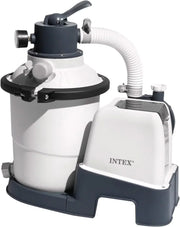 Intex 55228 – Krystal Clear Sand Treatment Plant 12,000 L/H, Pool Sand Purifier, Pool Filter, Pool Pump/For Detachable Pools up to 66,000 L., 6 Functions and Locking System