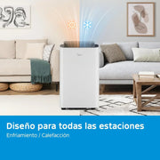MIDEA Pingüino Aire Acondicionado Portátil Frío y Calor 3000 Frigorías / 12000 BTU - Climatizador silencioso con bomba calor 3500 W Air conditioner 4 modalidades con kit de ventana y control remoto