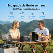 BLUETTI Elite 30 V2 Estación de Energía Portátil 288Wh, Generador Solar