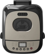 Black+Decker - Panificadora 600W, 17 Programas, hasta 1kg, 15h