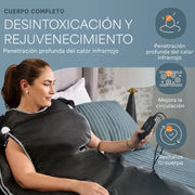 Lifepro BioRemedy Plus Manta de Sauna Infrarroja Portátil de Terapia para Casa
