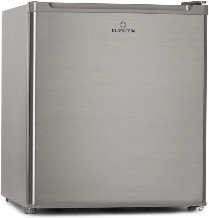 Klarstein Congelador Pequeño Vertical, Mini Congelador Portatil Silencioso para Casa y Oficina, Capacidad 33 l. con Estante, Eficiencia Energética, Estante, Dep. Hielos y Rascador