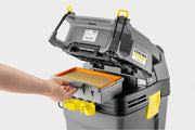 KÄRCHER Aspirador en seco y húmedo NT 30/1 Ap L, Potencia: máx. 1380 W, depósito: 30 l, Manguera de aspiración: 2,5 m, Boquilla barredora de Suelos (300 mm), Boquilla para Ranuras