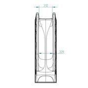 Rampa De Tobogán Masgames Xl (altura 150 Cm) Verde Lima