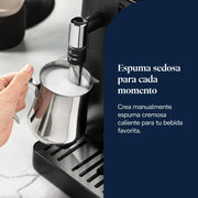De'Longhi Rivelia - Cafetera Superautomática 8 Bebidas Negro