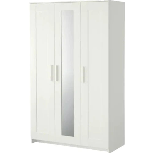 2026 IKEA Clóset con 3 puertas BRIMNES, blanco, 117x190 cm