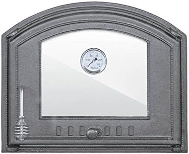 Sellon24® H1208 - Puerta de horno de hierro fundido
