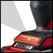 Einhell Taladro con batería TE-CD 18/45 3X-Li+22 Power X-Change (18 V, 45 Nm, portabrocas desmontable, pieza angular y excéntrica, set de puntas de 22 piezas, 2 baterías de 2,0 Ah, cargador + E-Box)