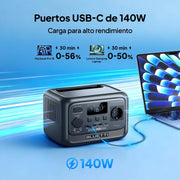 BLUETTI Elite 30 V2 Estación de Energía Portátil 288Wh, Generador Solar
