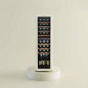Cecotec Vinoteca 30 Botellas Retro Bolero Grandsommelier Origin Duo 30 Hit Beige. Acabado En Negro Con 2 Zonas De Temp. (5-12ºC, 12-20ºC), Control Led, NoFrost, Estantes Madera, Luz Interior