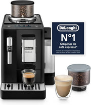 De'Longhi Rivelia - Cafetera Superautomática 8 Bebidas Negro
