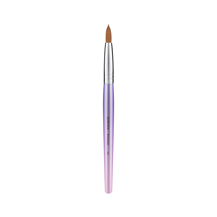 PURPLE GRADIENT ACRYLIC KOLINSKY BRUSH
