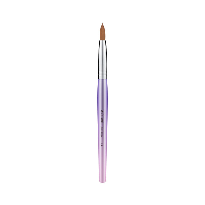 PURPLE GRADIENT ACRYLIC KOLINSKY BRUSH