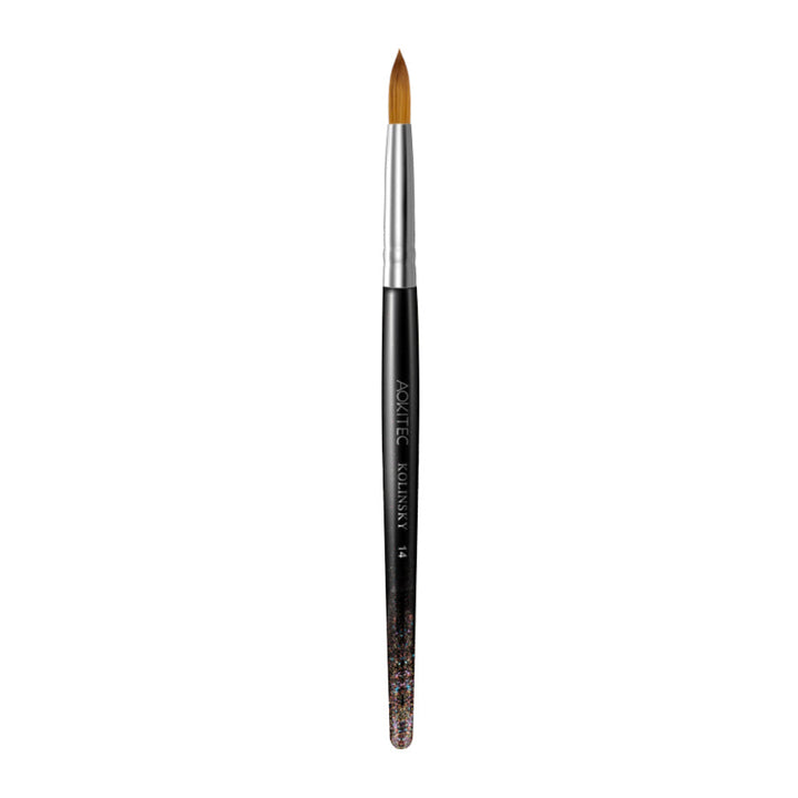 BLACK FLASH KOLINSKY ACRYLIC BRUSH STYLE B