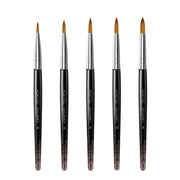 BLACK FLASH KOLINSKY ACRYLIC BRUSH STYLE B