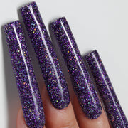GLITTER PURPLE-DIP POWDER 1OZ