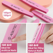 ACR UV Gel Nail File Sponge Buffer EDGE 100/180