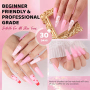 Pink Poly Nail Gel 60g/2OZ Builder Gel for Nail Extension & Strengthen