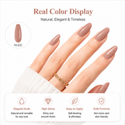 Nude Poly Nail Gel 60g/2OZ Builder Gel for Nail Extension & Strengthen