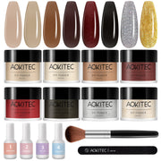DUAL PERSONALITY -DIP POWDER KIT WITH MANICURE TOOLS (2 IN 1 ACRYLIC DIP )