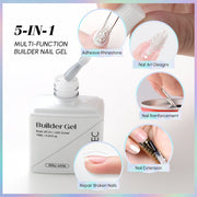 Aokitec Builder Nail Gel for Strengthen & Extension Soak Off UV LED Nail Gel
