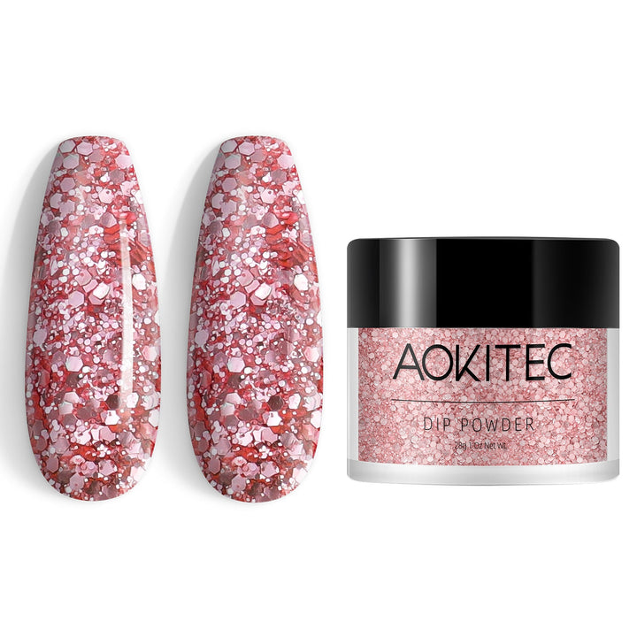 PINK BUBBLE-DIP POWDER 1 OZB