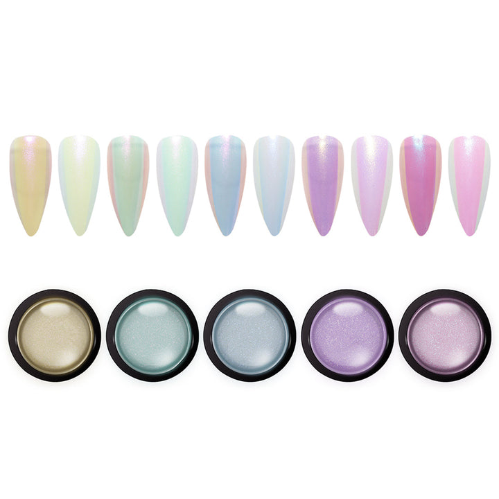 Pearl Chrome Nail Powder Mirror Effect Pearl Pigment for Nail Art