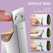 BALLRAIN NAIL TIP KIT WITH MANICURE TOOLS