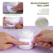 BALLRAIN NAIL TIP KIT WITH MANICURE TOOLS