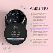 Aokitec Nail Rhinestone Glue Gel | Super Strong Adhesive UV Nail Art Glue B