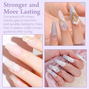 Aokitec Nail Rhinestone Glue Gel | Super Strong Adhesive UV Nail Art Glue A