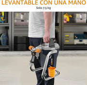 MAXXT Pistola Eléctrica de Pintura Airless, 1300W, Pulverizador para Vallas, Muebles, Paredes y Puertas