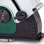 Grafner Fresadora de pared con láser, potente 1700 W con 4000 rpm, incluye 2 discos de corte de diamante de 150 mm de diámetro, extracción de polvo, ancho de ranura 14-29 mm, profundidad de ranura 10