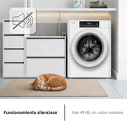 Corberó - Secadora de Evacuación | CSM320W | 3 Kgs | Secado Rápido 45 Min | Display LED | 5 Programas | Apertura 180º | 65dB | Blanco